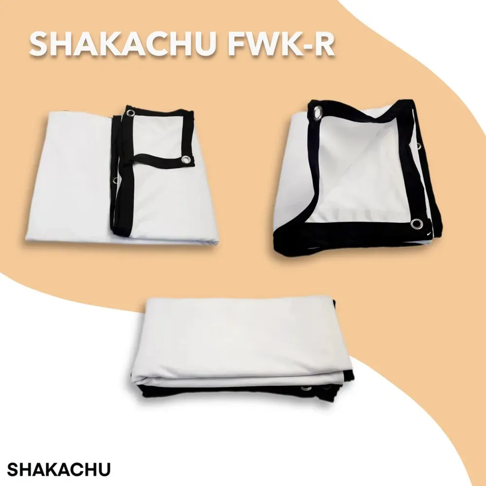 Экран FWK-R в сложенном виде и в чехле